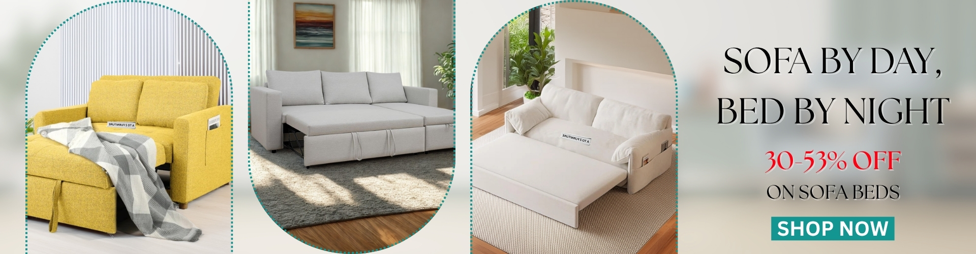Sofa bed on summer sale